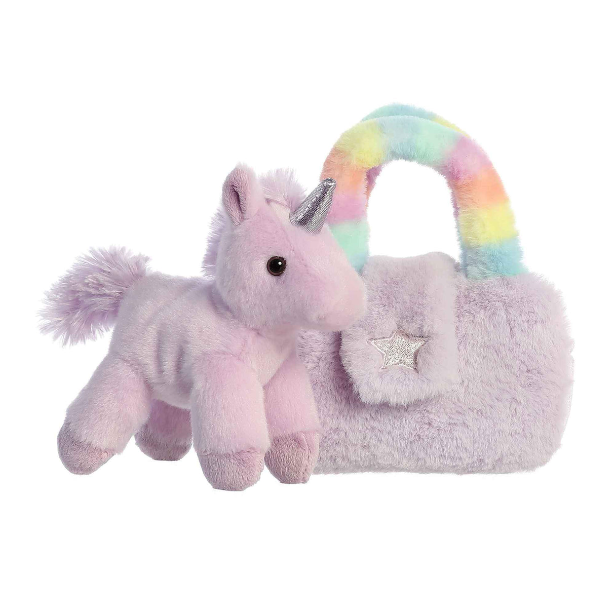 Fancy Pals Plushy Purple Unicorn