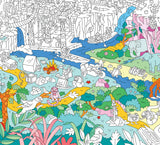 Dinosaur Giant Coloring Poster