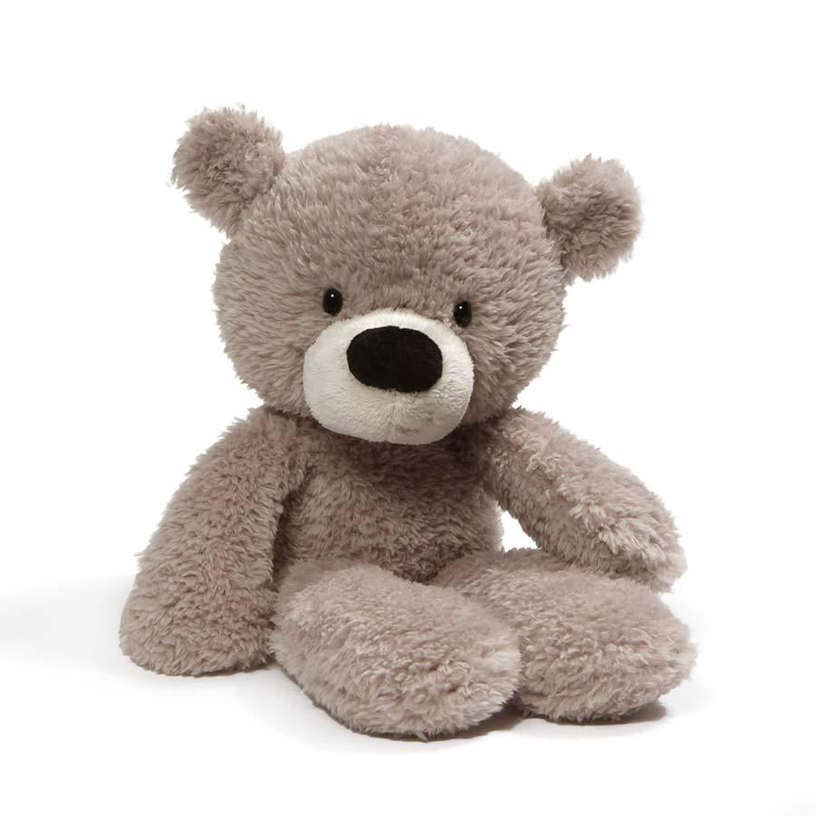 Teddy Bear Fuzzy Grey