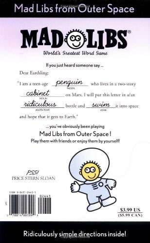 Mad Libs From Outer Space