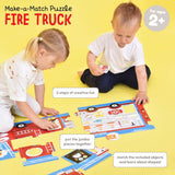 23pc Fire Truck Match Puzzle