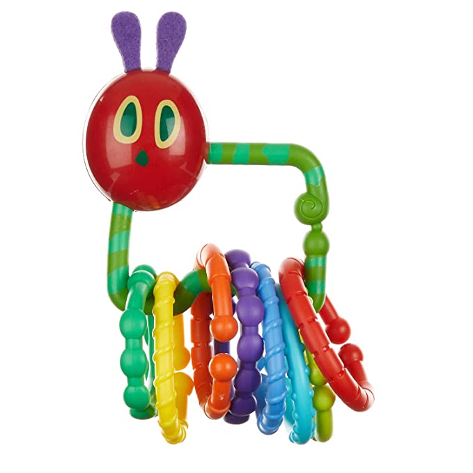 Eric Carle | The Very Hungry Caterpillar Rattle Teether with Links