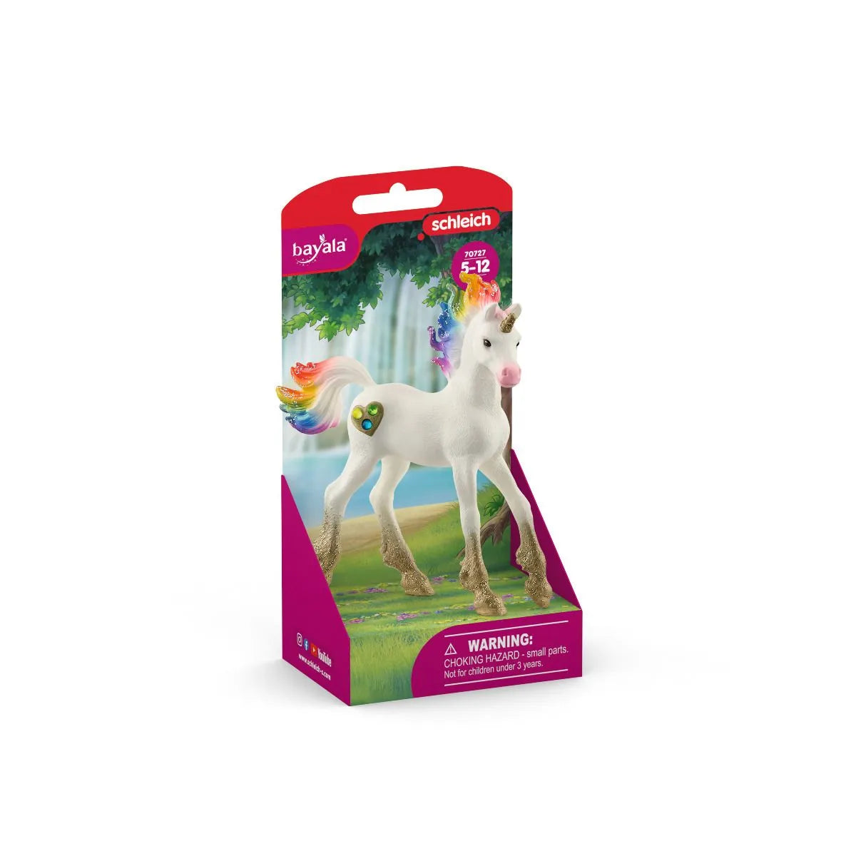 Rainbow Love Unicorn Foal