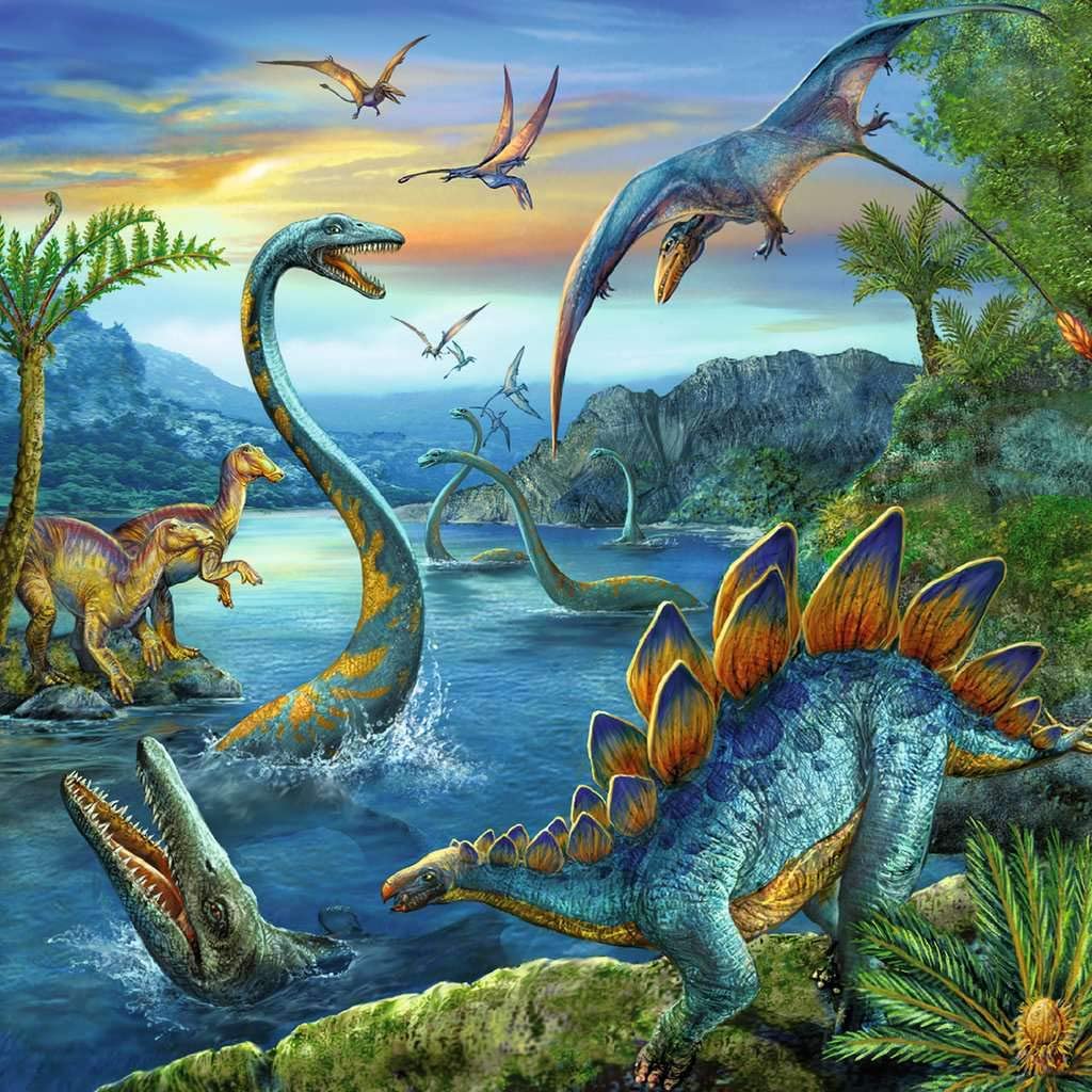 49pc Dinosaur Puzzles