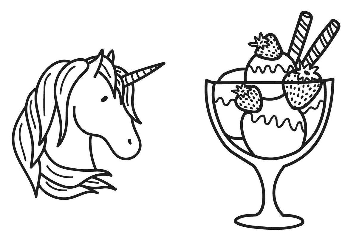 Big Book of Unicorns Coloring Book