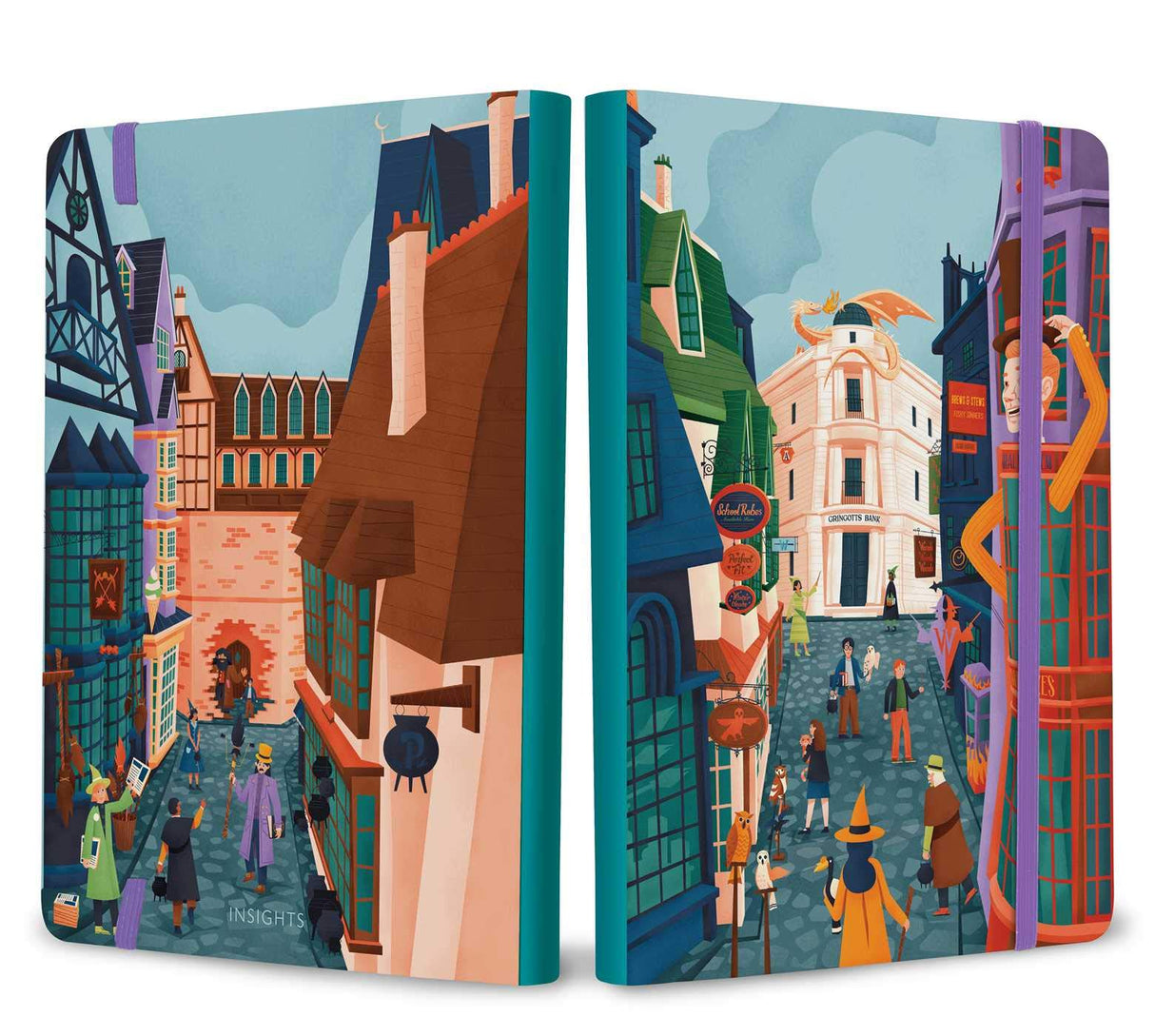 Exploring Diagon Alley Notebook