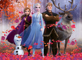 100pc Frozen Magic Forest Puzzle