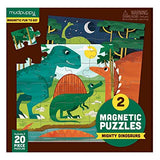 20pc Mighty Dino Magnetic Puzzle