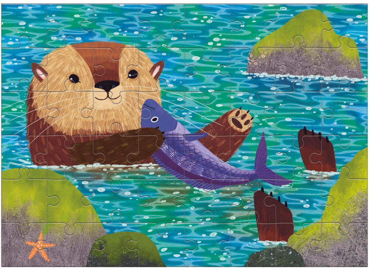 48pc Sea Otter Mini Puzzle