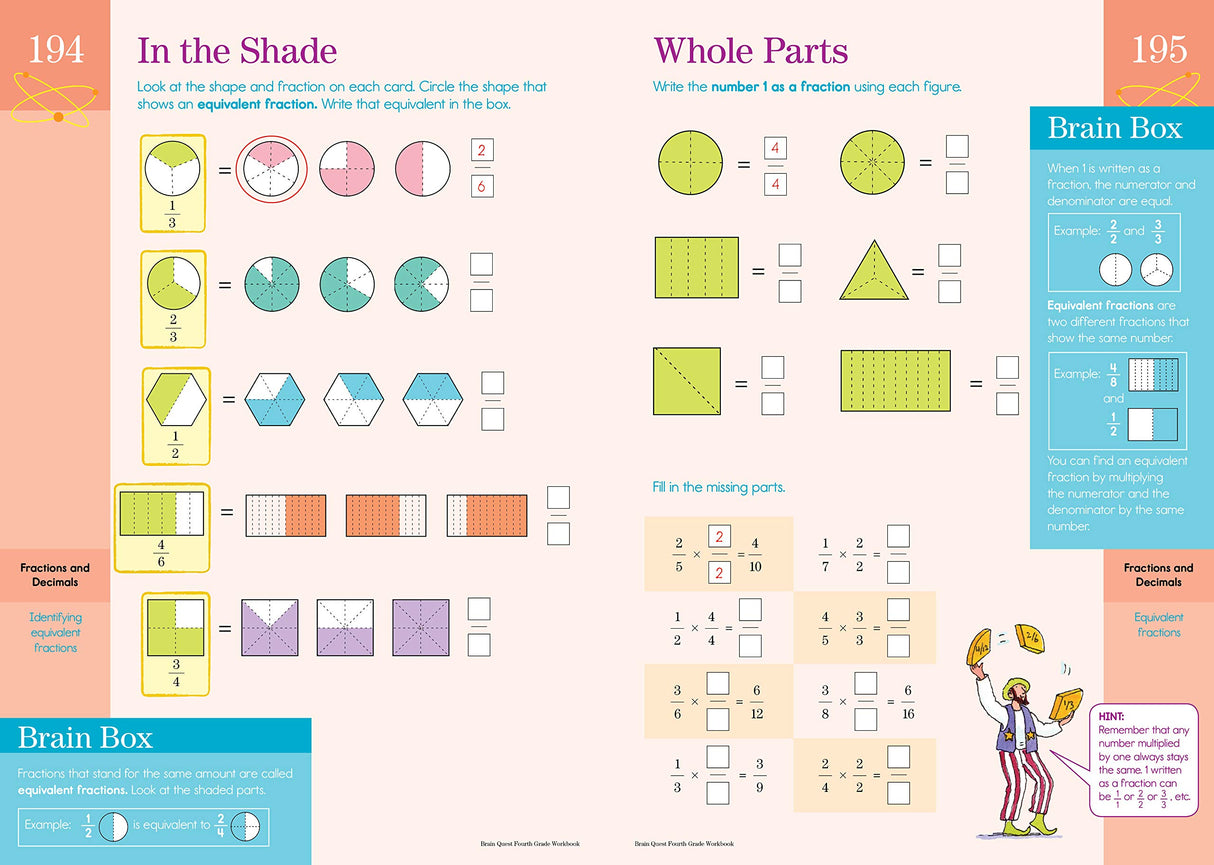 Brain Quest Workbook Grade 4