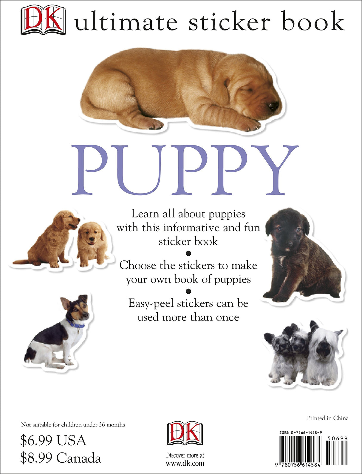 Ultimate Sticker Book | Puppy