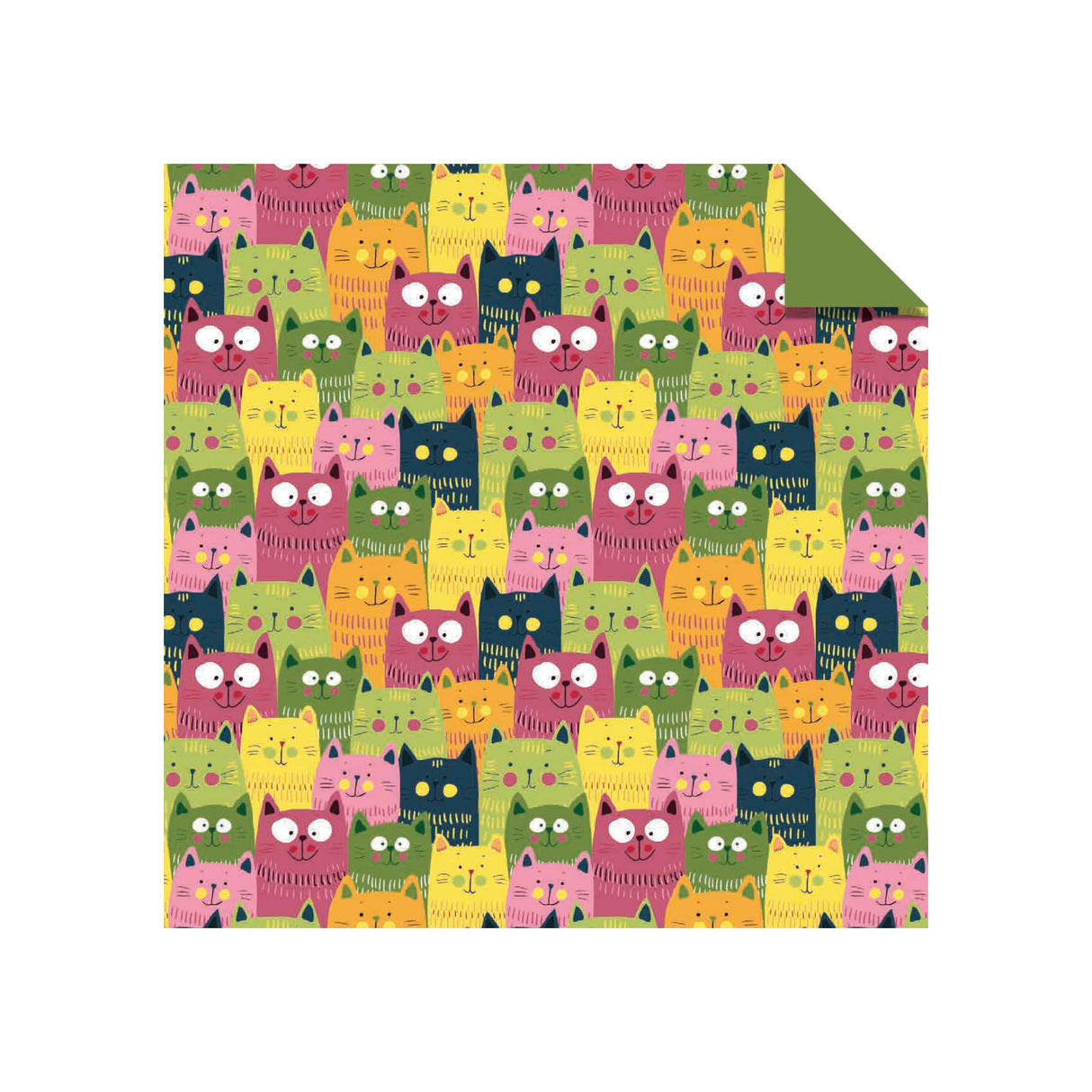 Origami Paper Cat Patterns