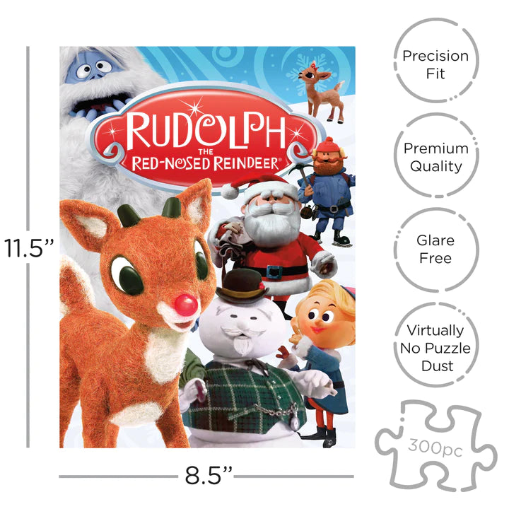 300pc Rudolph VHS Puzzle