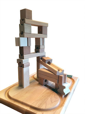 Blocks & Marbles Marble Run