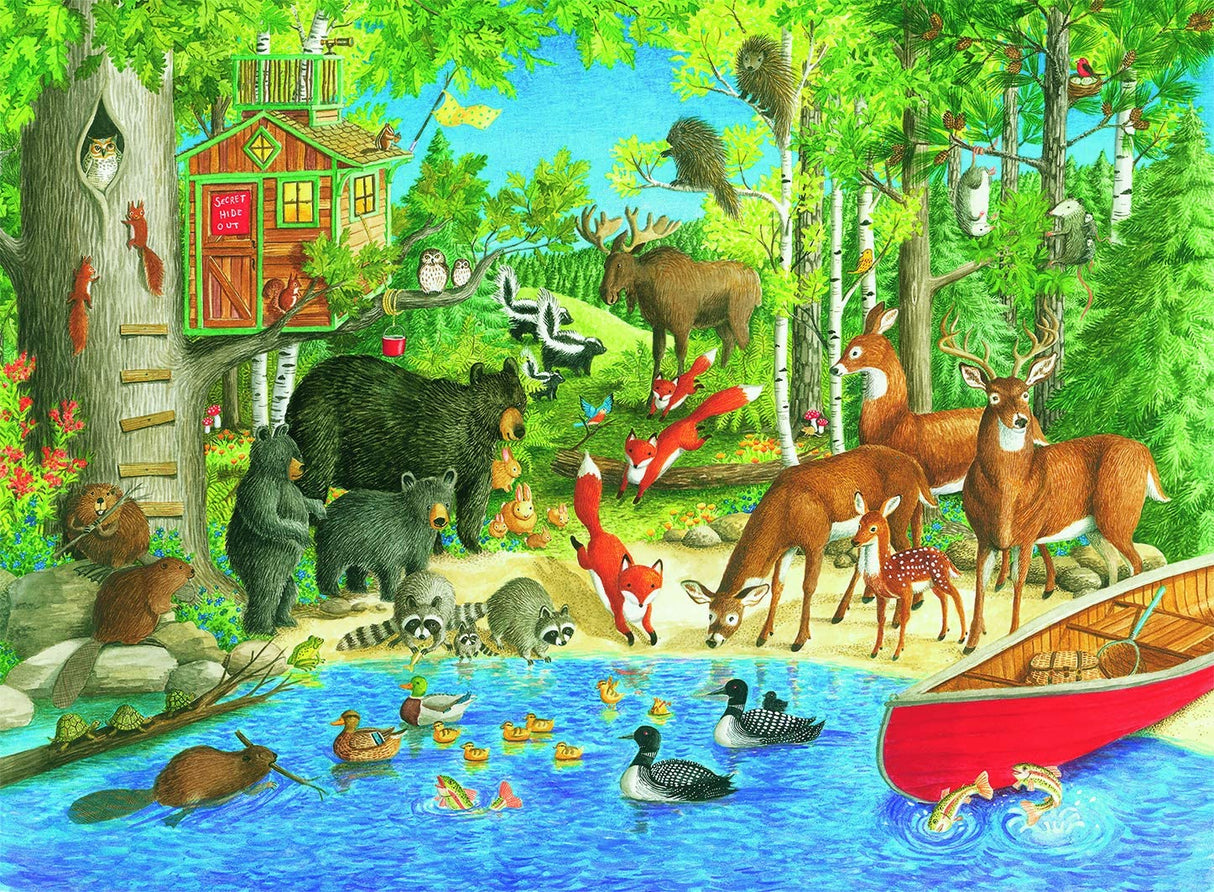 200pc Woodland Friends Puzzle