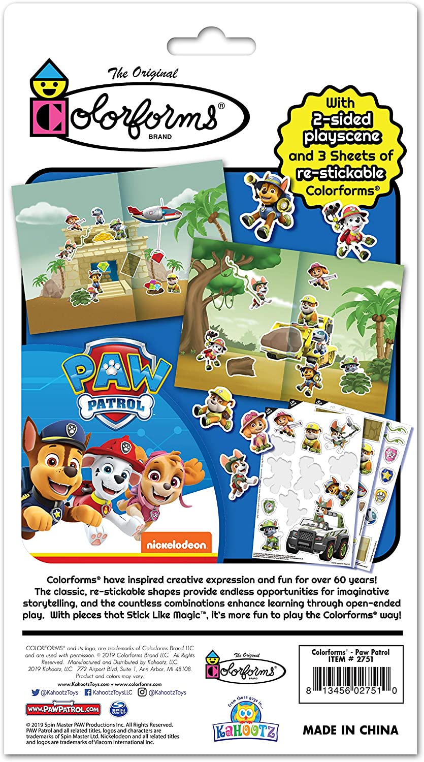 Colorforms Travel Paw Patrol