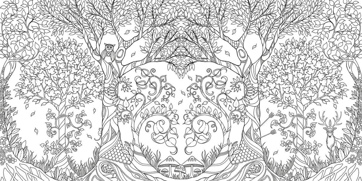 Enchanted Forest Coloring Book