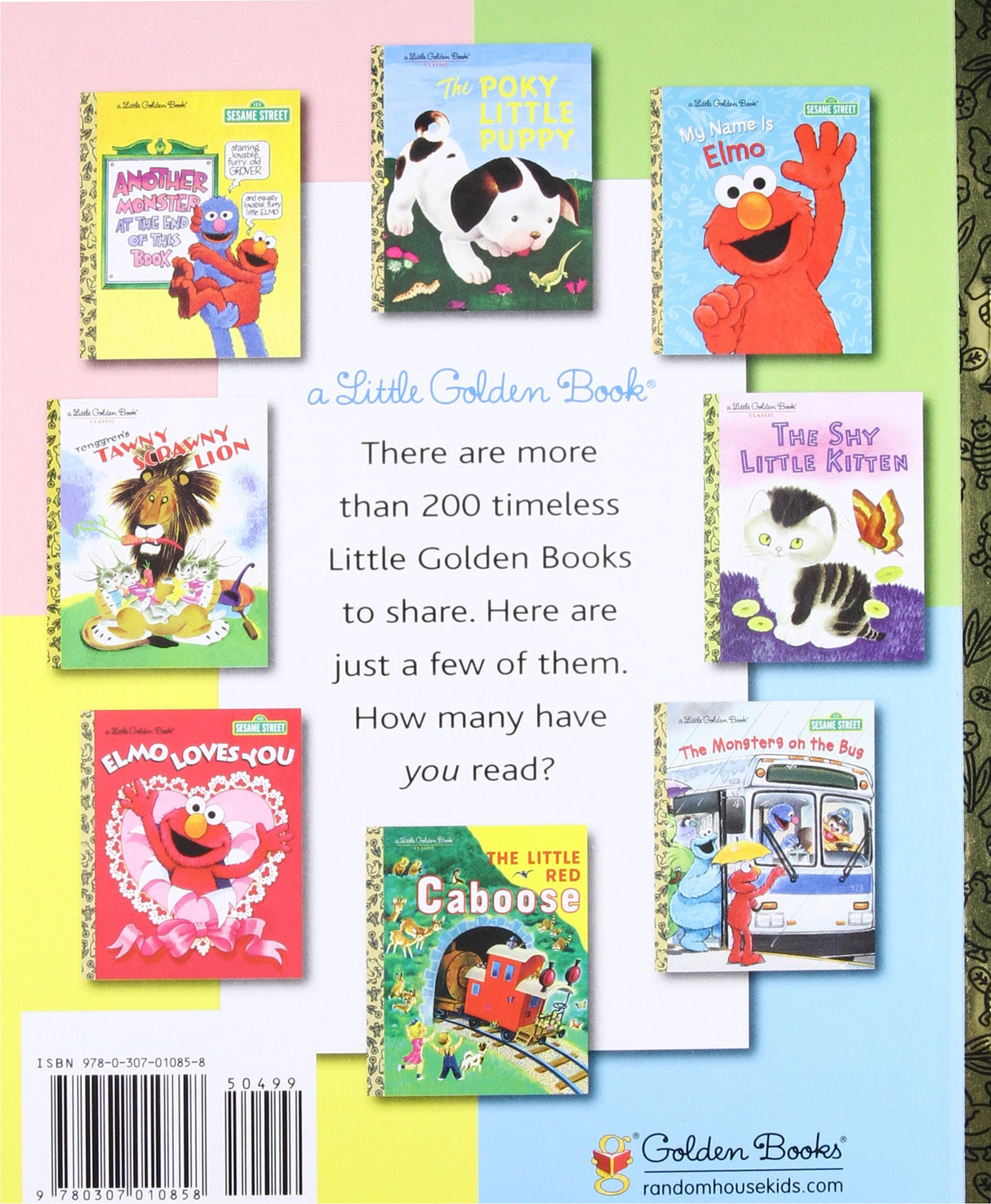 Little Golden Book: The Monster at the End of the Book