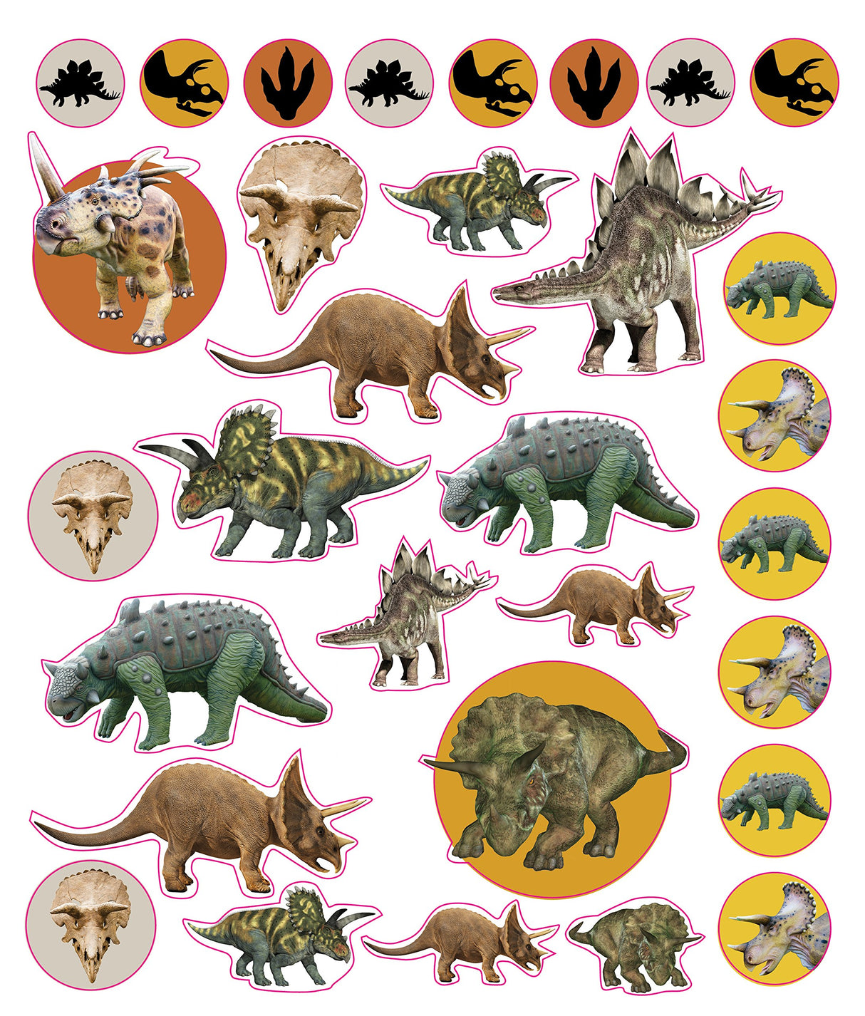 Eyelike Stickers: Dinosaurs