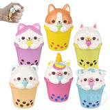 Squishy Bubble Tea Animal 3in