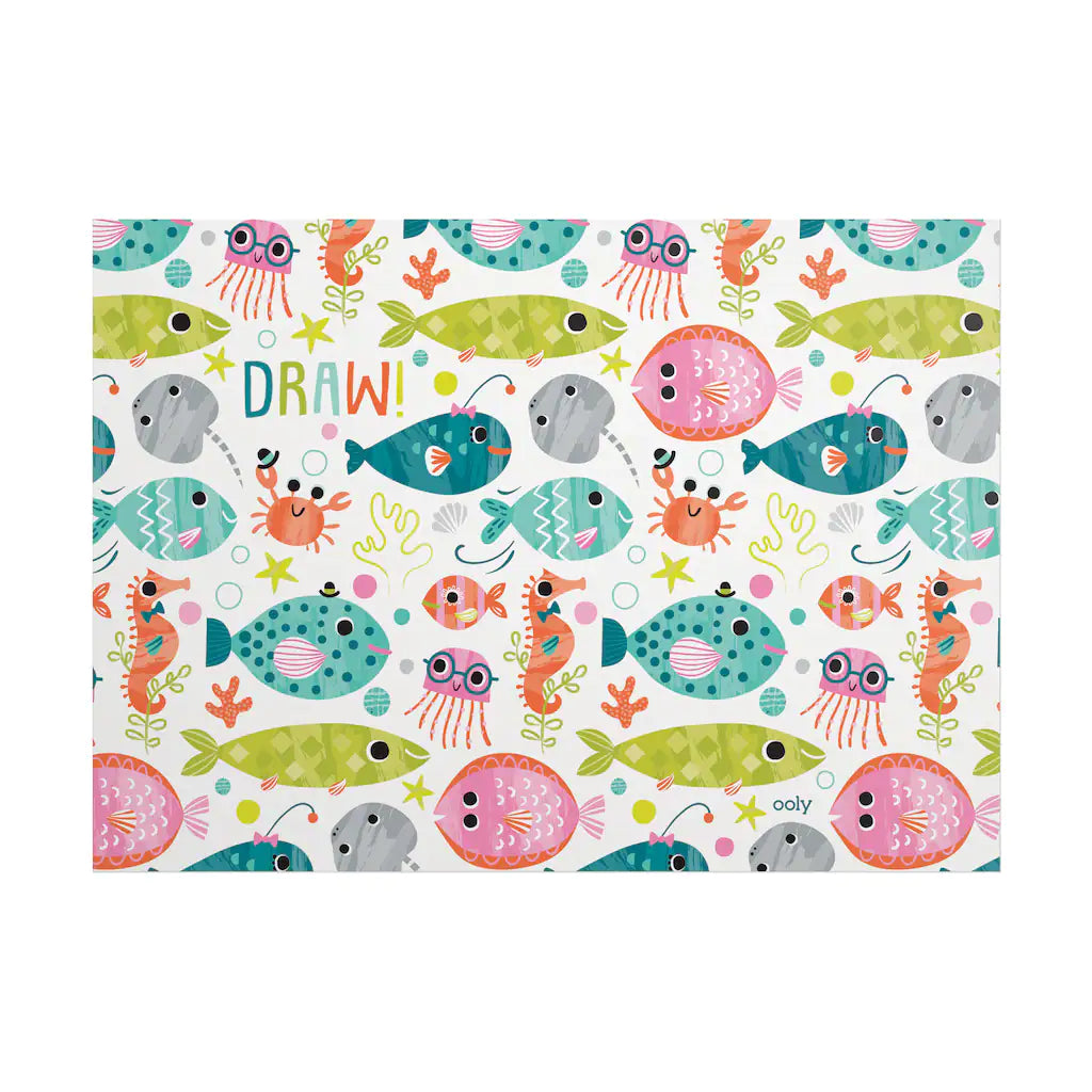 Friendly Fish Paper Pad Duo