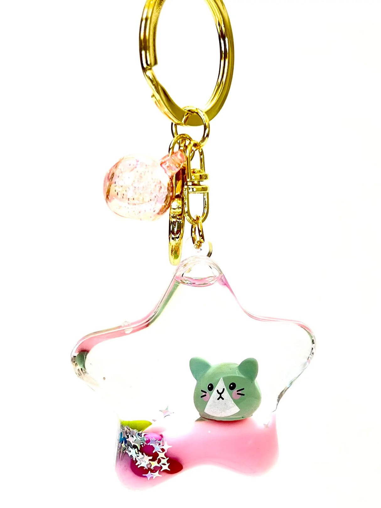 Kitty Star Keychain