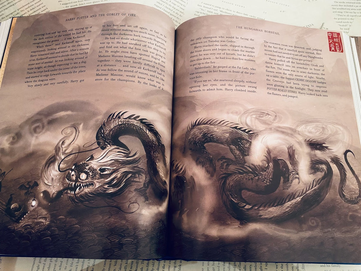 Harry Potter and the Goblet of Fire Illustrated Edition