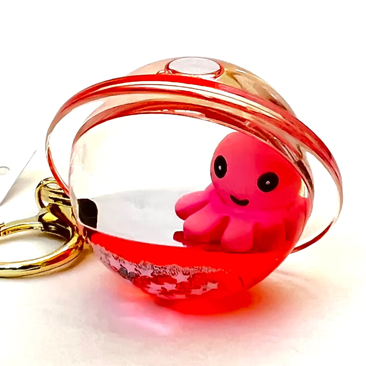 Octopus Floaty Keychain