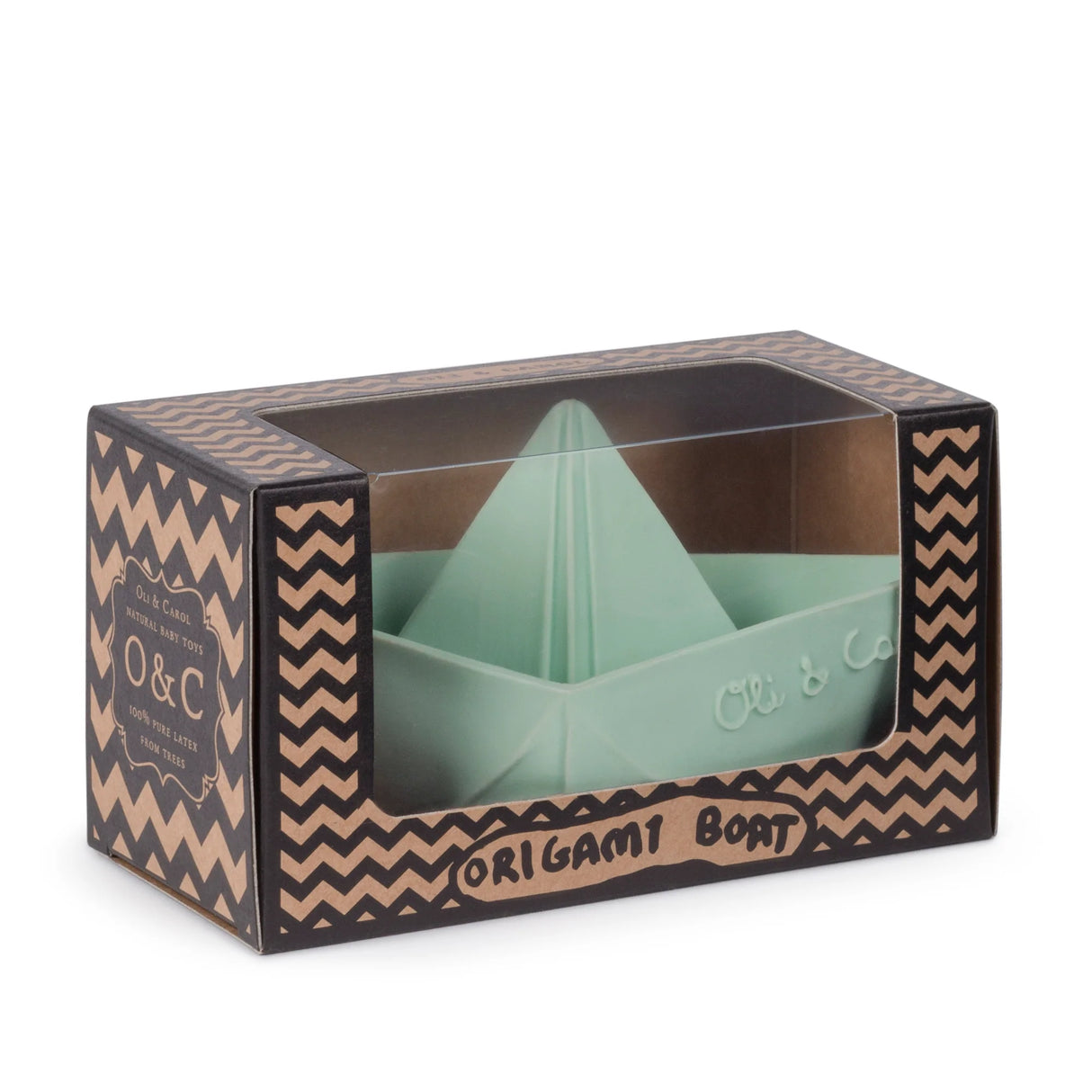 Origami Boat - Mint