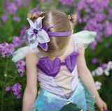 Mermaid Dress & Headband Lilac | Size 5-6