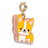 Gold Corgi Charm