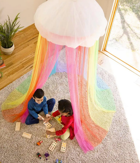 Light-Up Rainbow Canopy