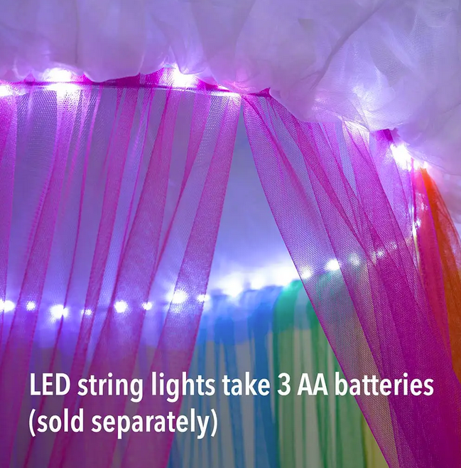 Light-Up Rainbow Canopy