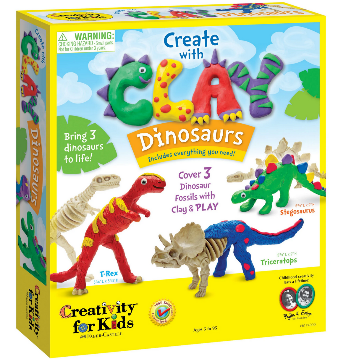 Create with Clay Dinosaurs