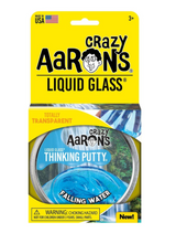 Liquid Glass Falling Water Thinking Putty