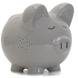 Piggy Bank Nightlight Grey