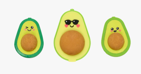 Avocado Love Erasers