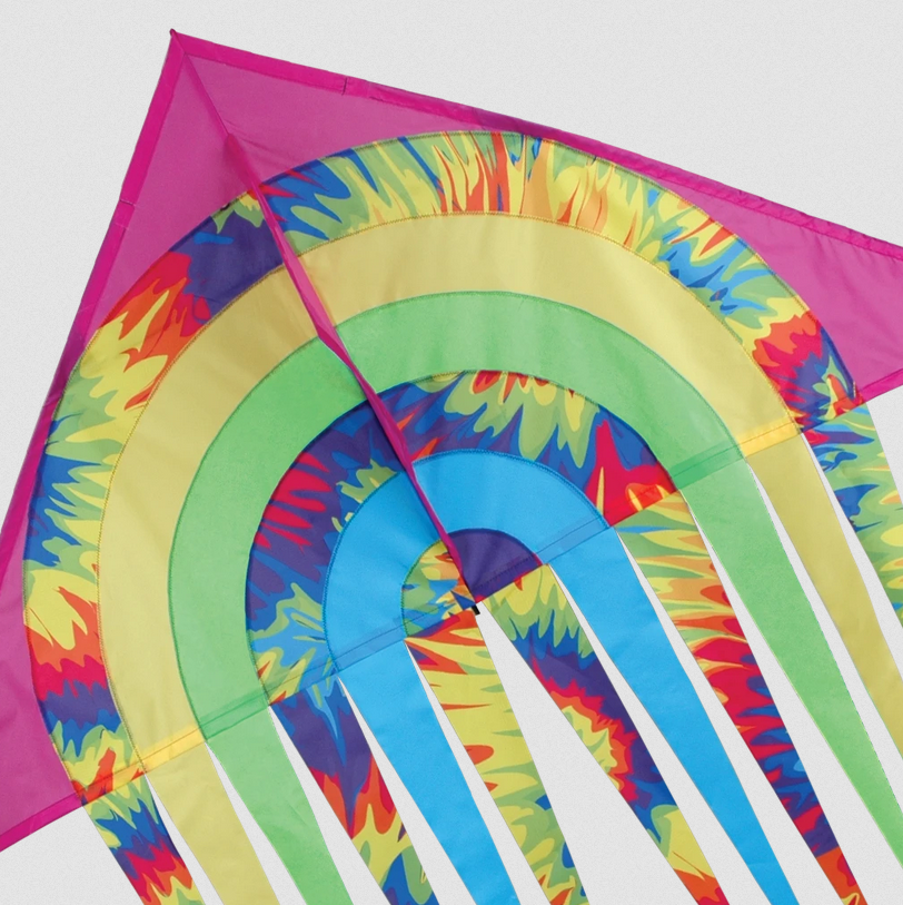 56" Stream Delta Kite | Tie Dye