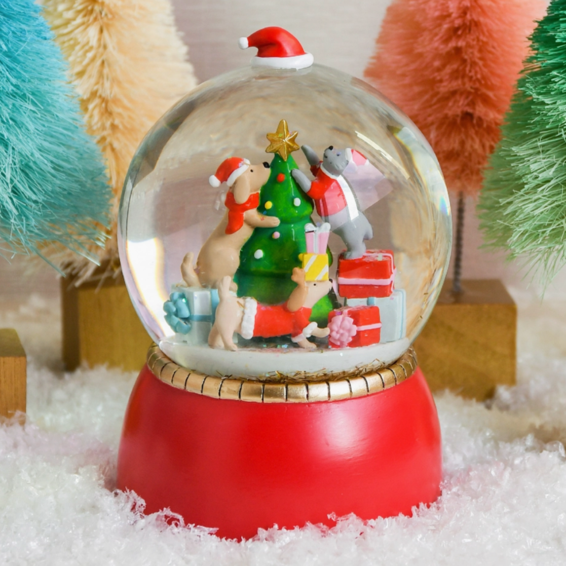 Cats & Dogs Snowglobe