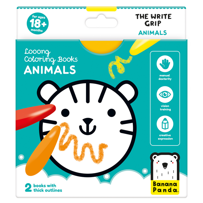 Loong Animals Coloring Book