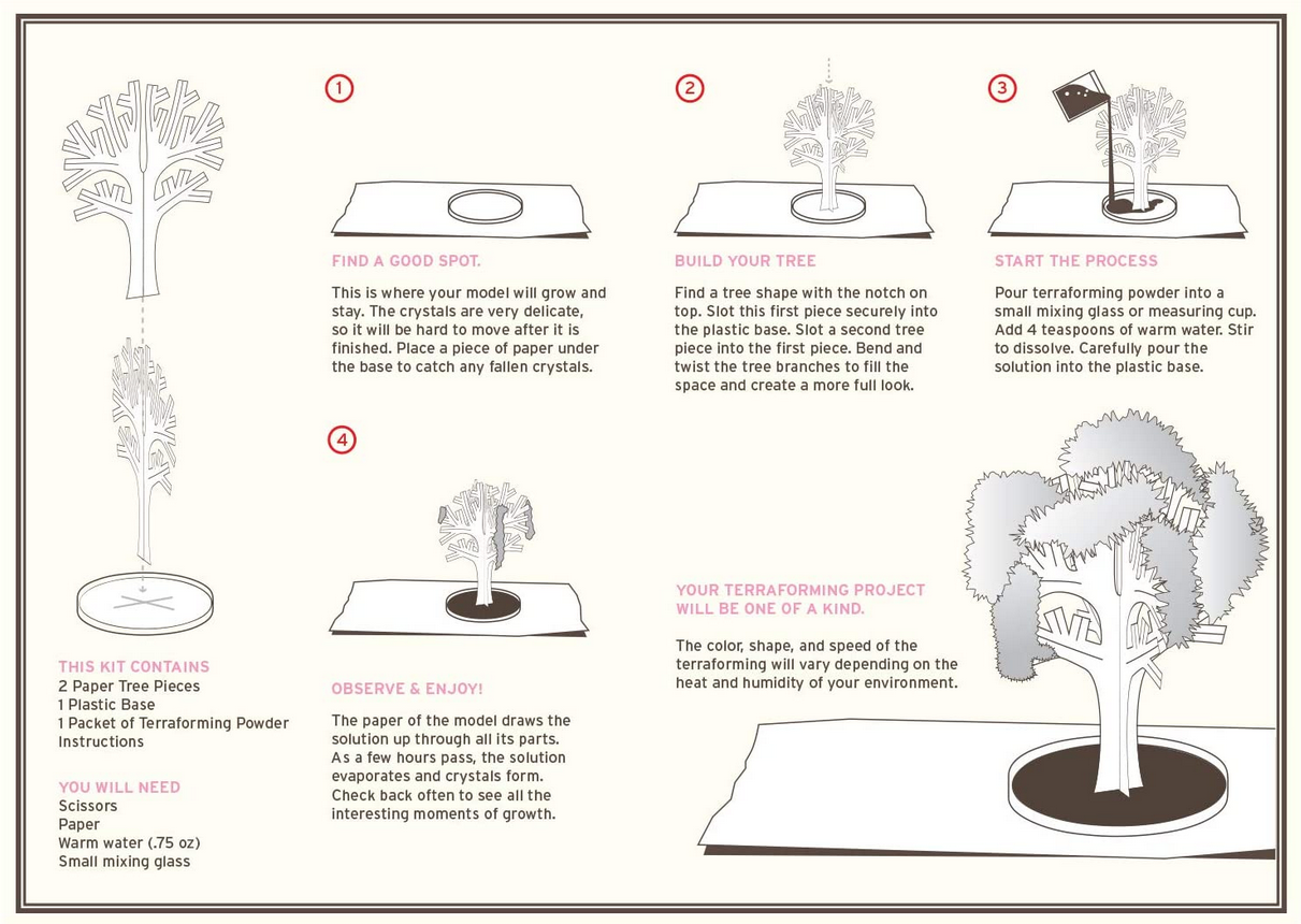 Crystal Grow Maple Tree