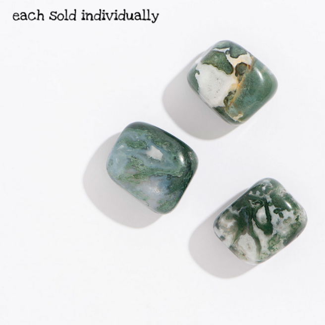 Rock | Tumbled Moss Agate