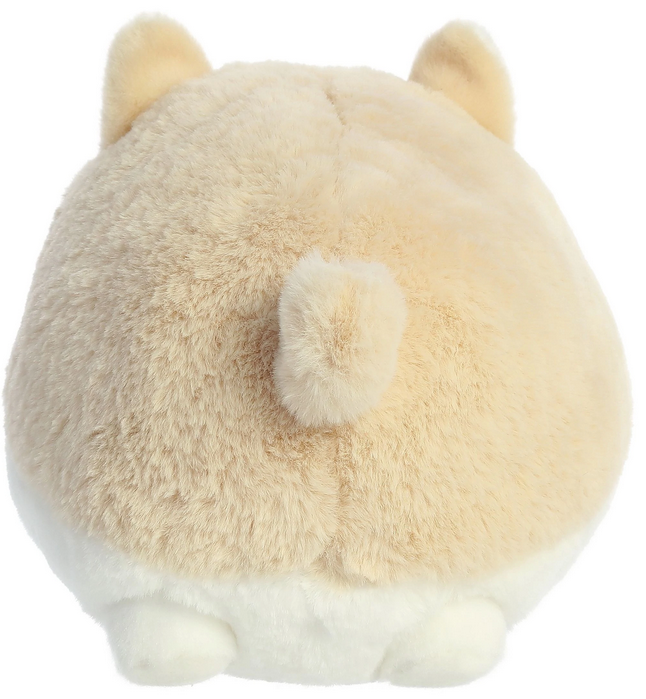 Cream Pom Teddy Pet