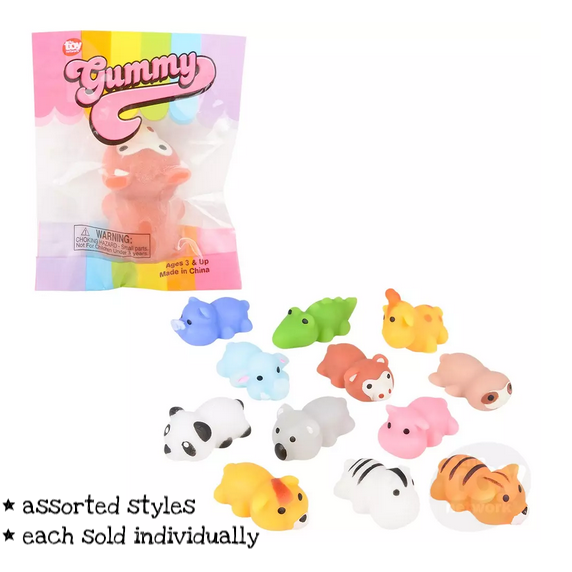 Squishy Gummy Zoo Animal