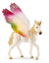 Rainbow Winged Unicorn Foal