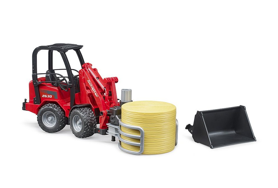 Schaffer Compact Loader with Hay