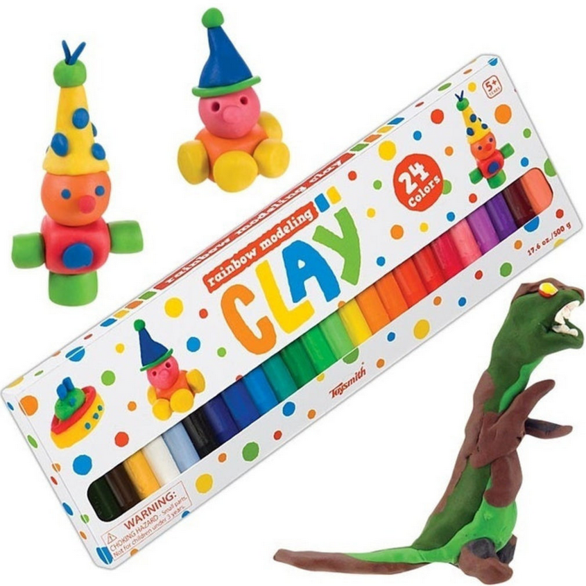 Rainbow Modeling Clay