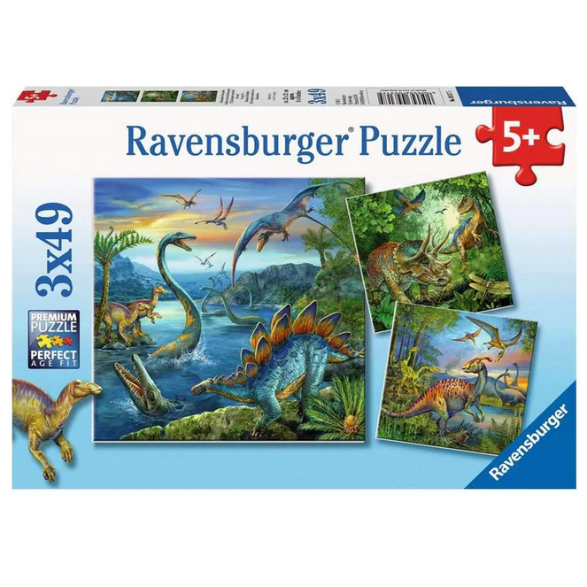 49pc Dinosaur Puzzles