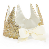 Gold Sequin Crown