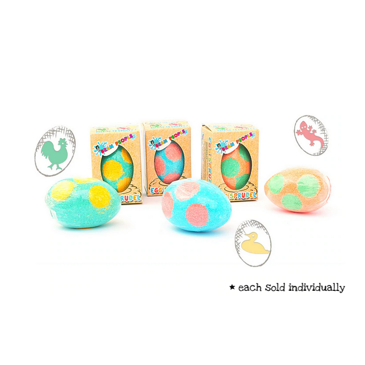 Bath Bomb Egg Sprudel